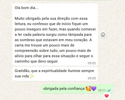 Depoimento de cliente